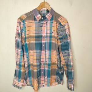 Vineyard Vines Plaid Cotton Button Down Shirt
